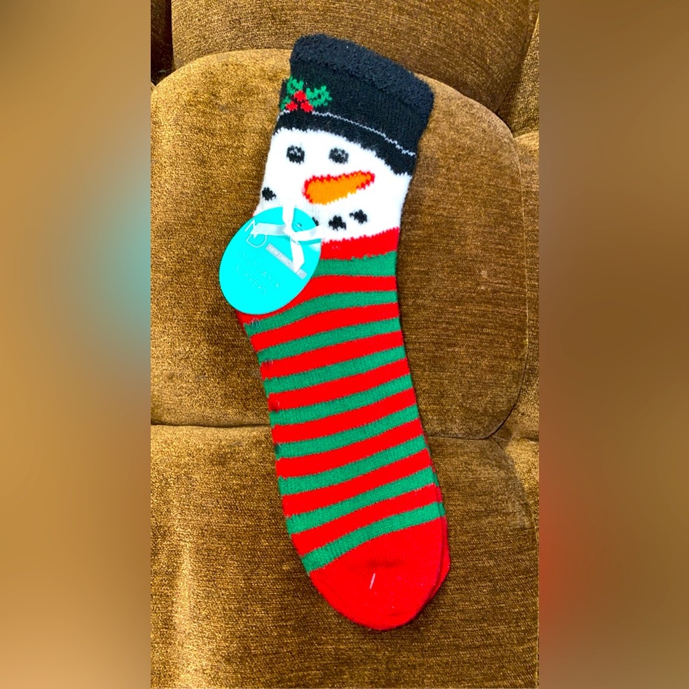 Fuzzy Fleece Slipper Socks